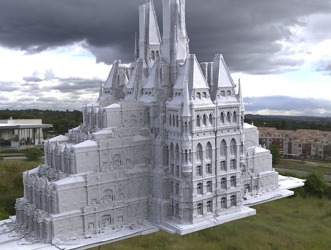 Wizarding world headquarters tower 3D model