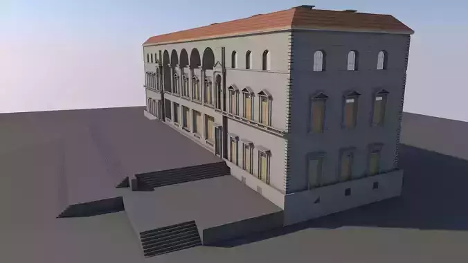 Old treasury house melbourne archicad model