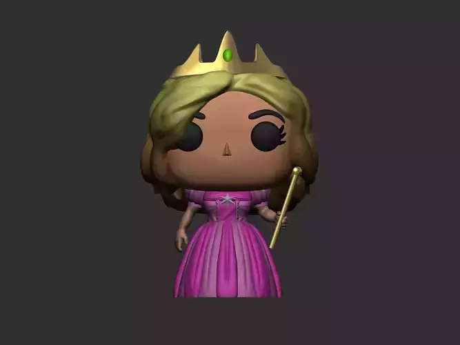Princess pop vinyl figure of with crown