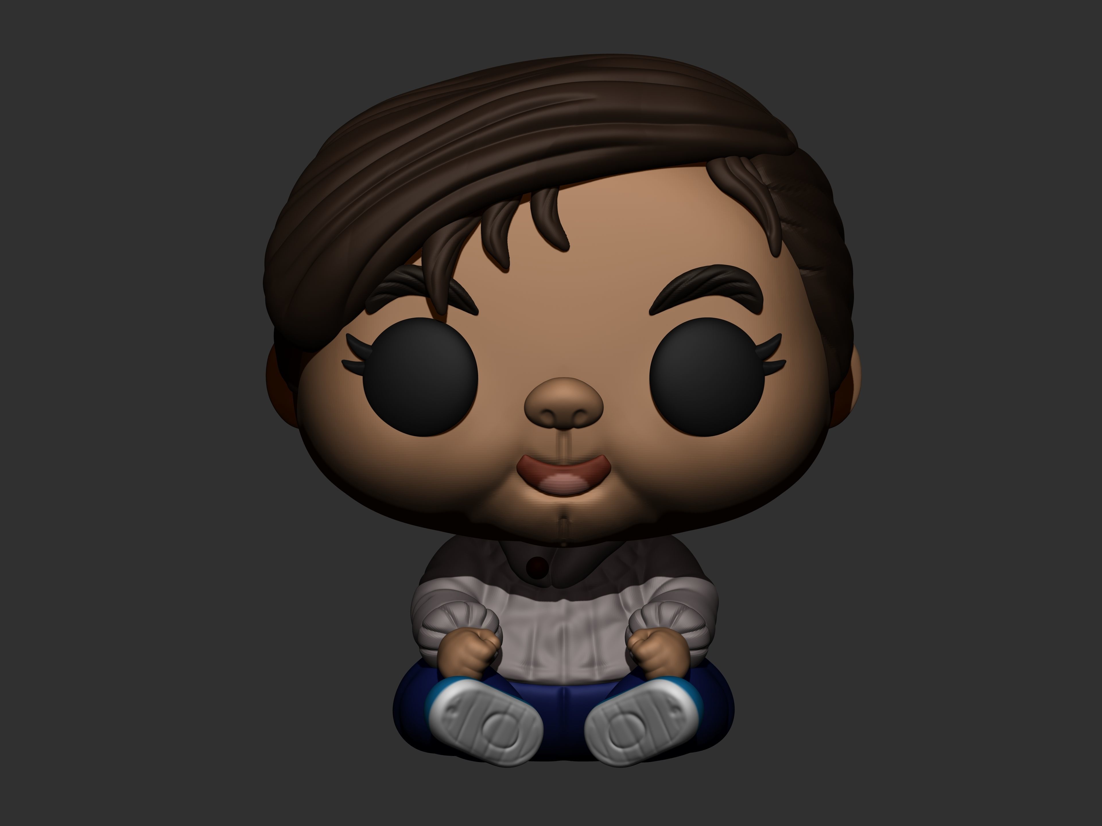Baby Toon 3D print model_1