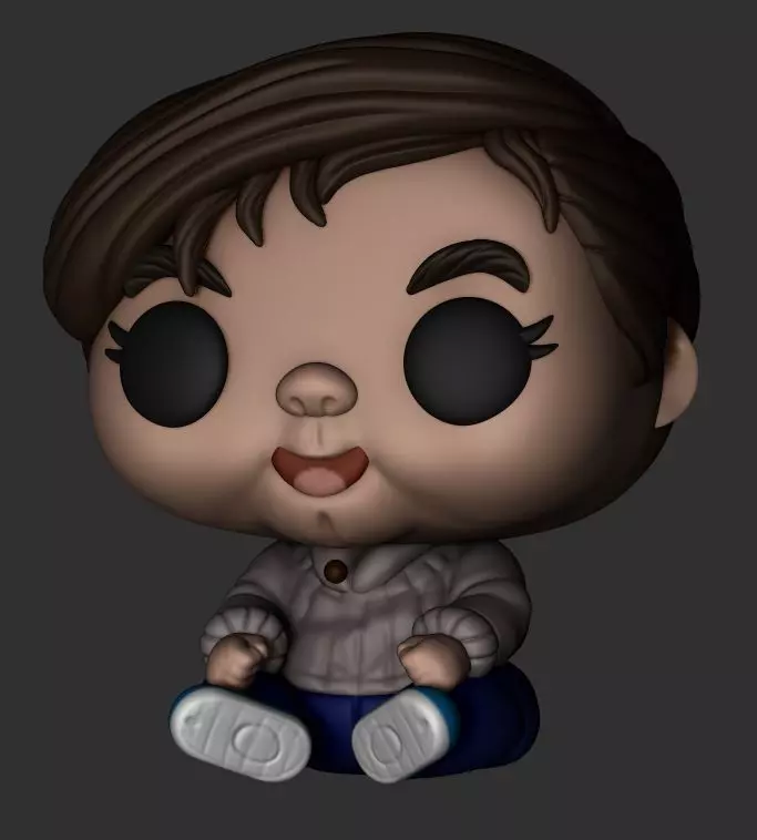 Baby Toon 3D print model_0