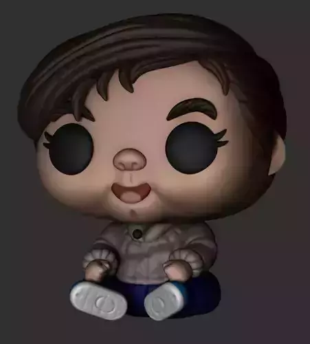 Baby Toon 3D print model