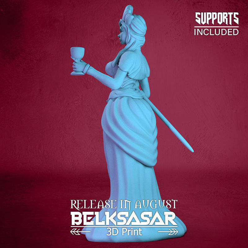 Vampire Duchess Normal and Topless 3D print model_37