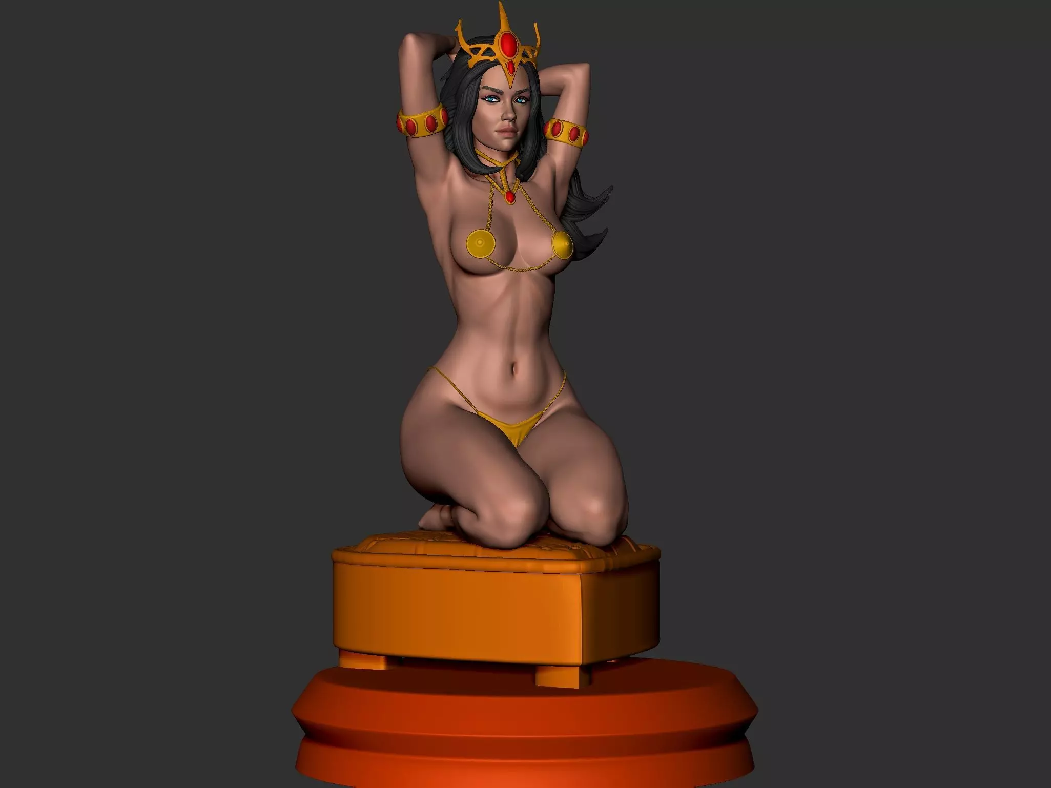 Dejah Thoris 3D print model_0