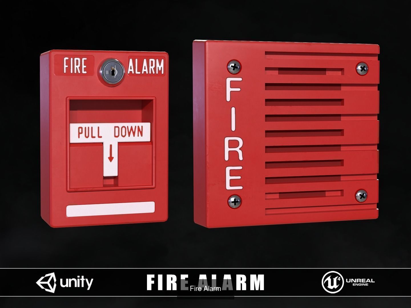 Fire Safety Devices 3D Model Collection_5