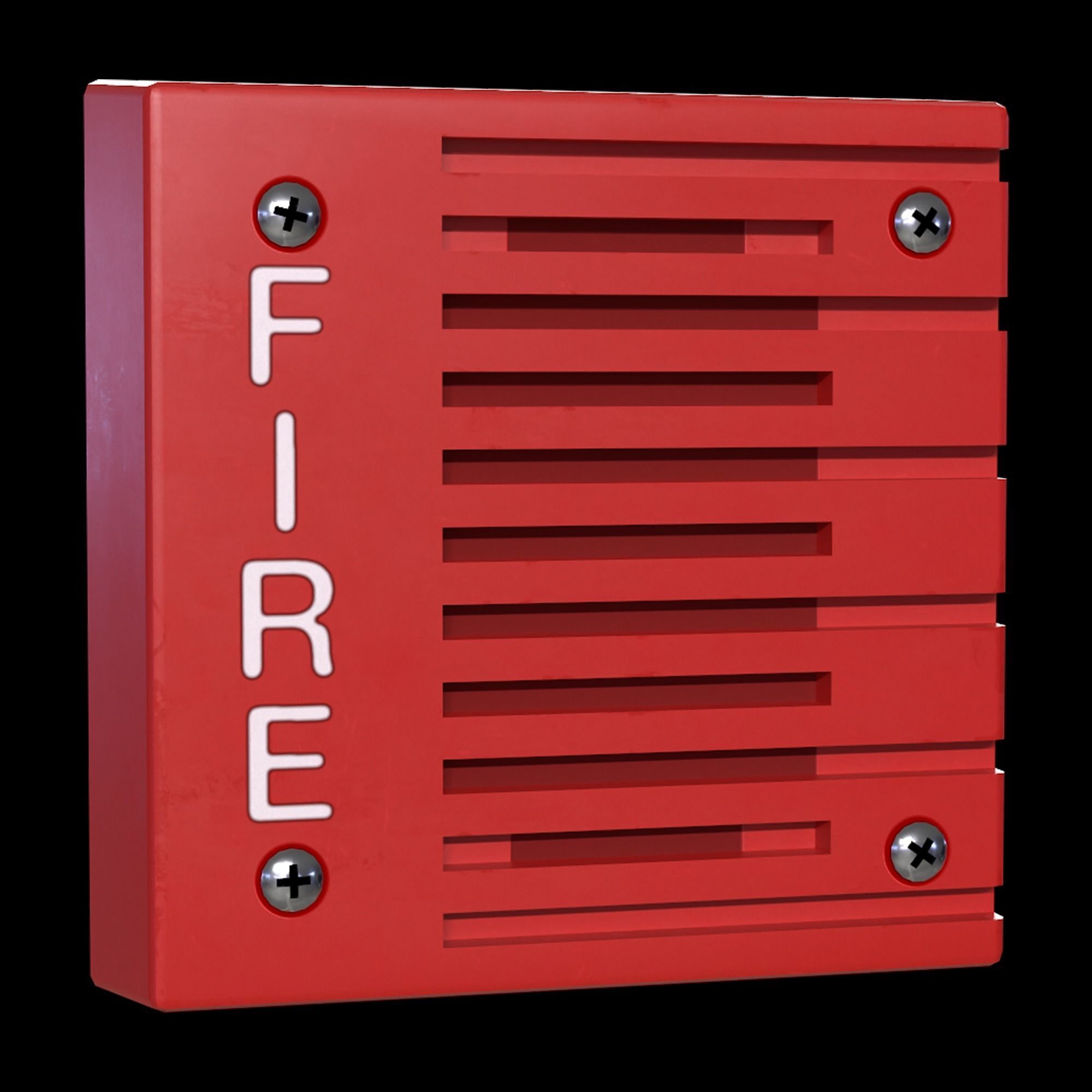 Fire Safety Devices 3D Model Collection_13