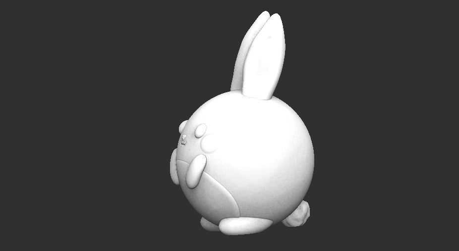 KAWAII BUNNY  3D print model_1