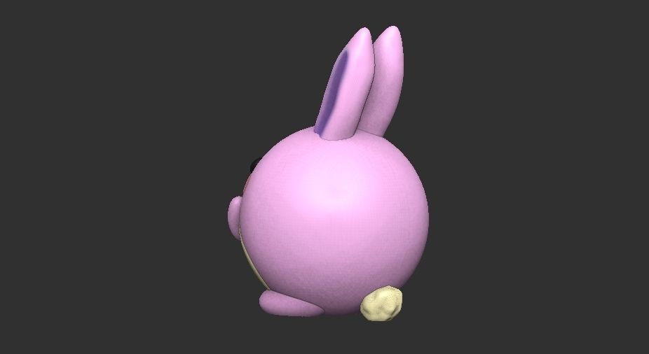 KAWAII BUNNY  3D print model_6