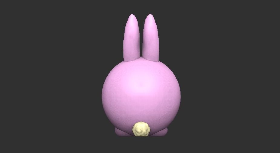 KAWAII BUNNY  3D print model_5