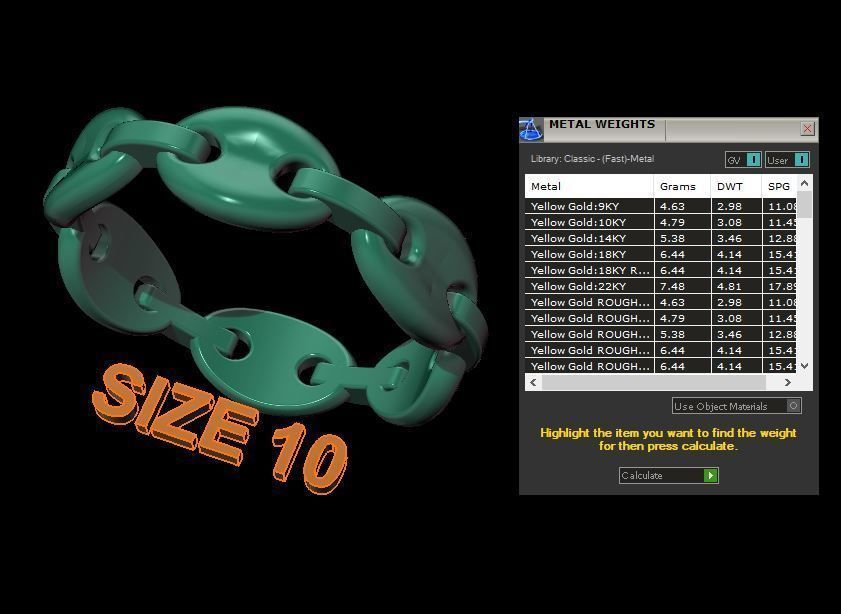 Mariner Link Band Mix Size 3D print model_16