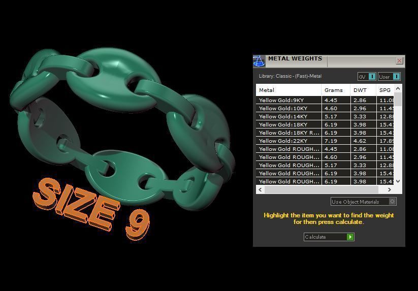 Mariner Link Band Mix Size 3D print model_15