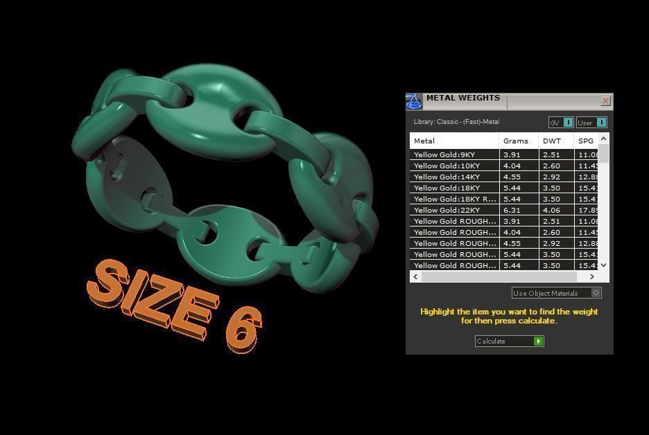 Mariner Link Band Mix Size 3D print model_12