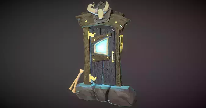 Stylized Door prop
