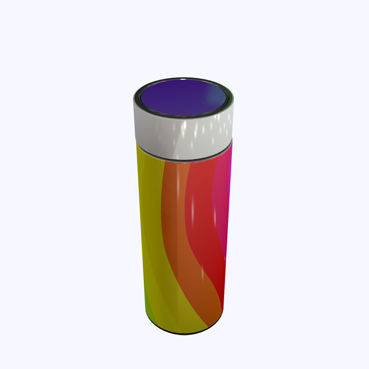 Water flask 3D model_10
