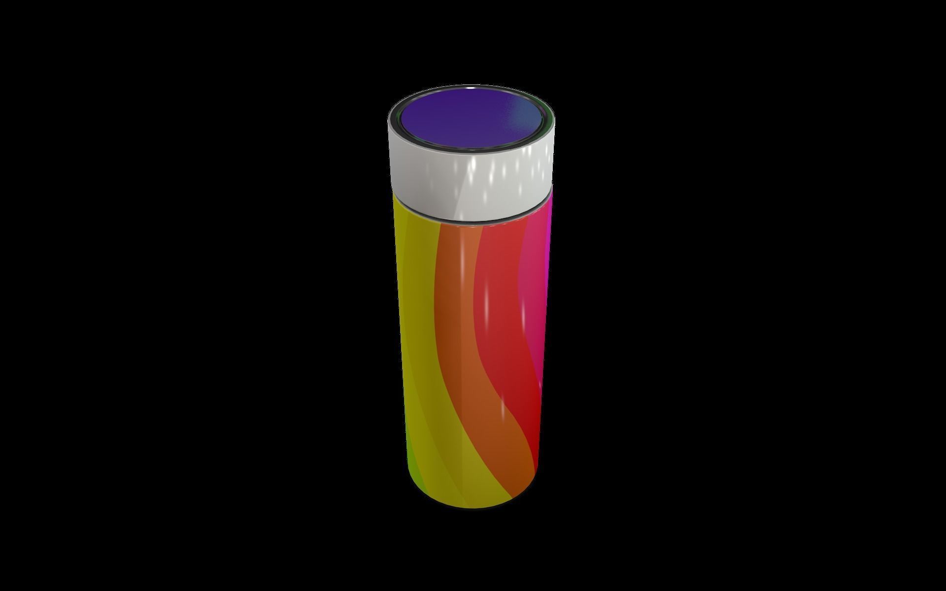 Water flask 3D model_9