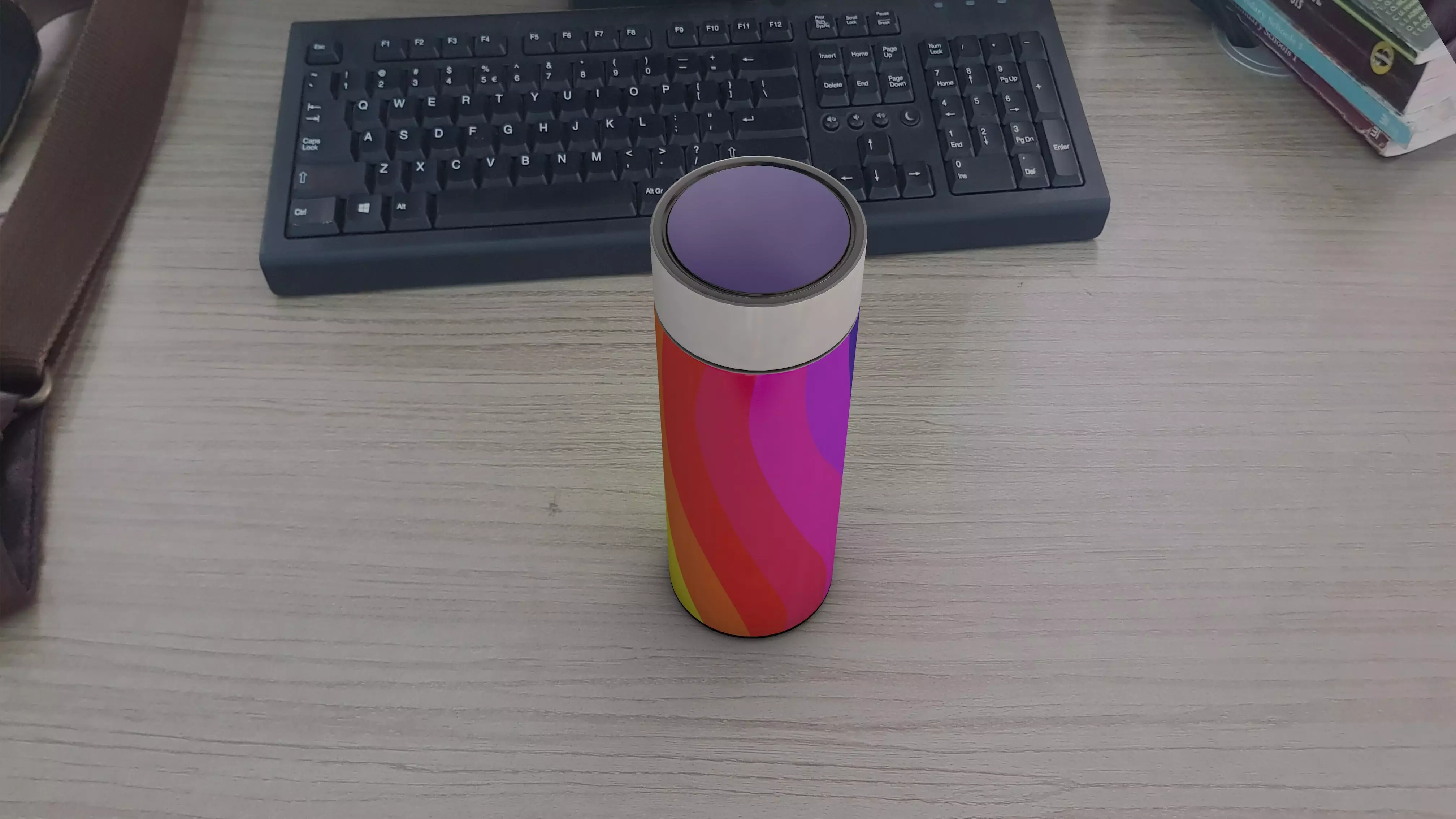 Water flask 3D model_0