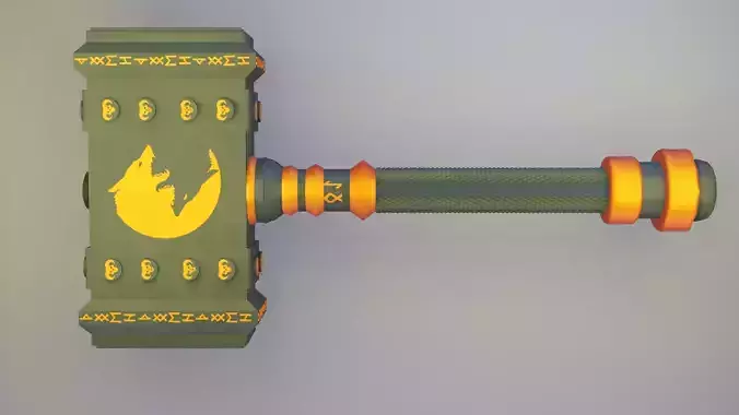 hammer lego box with logo