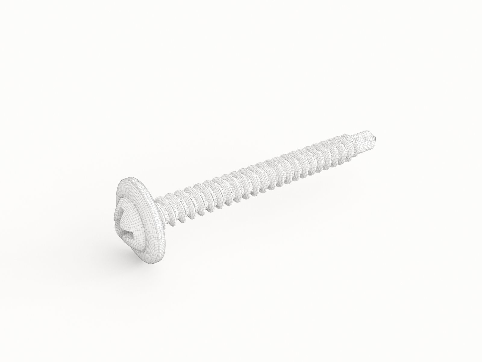 Screw 62 3D model_1