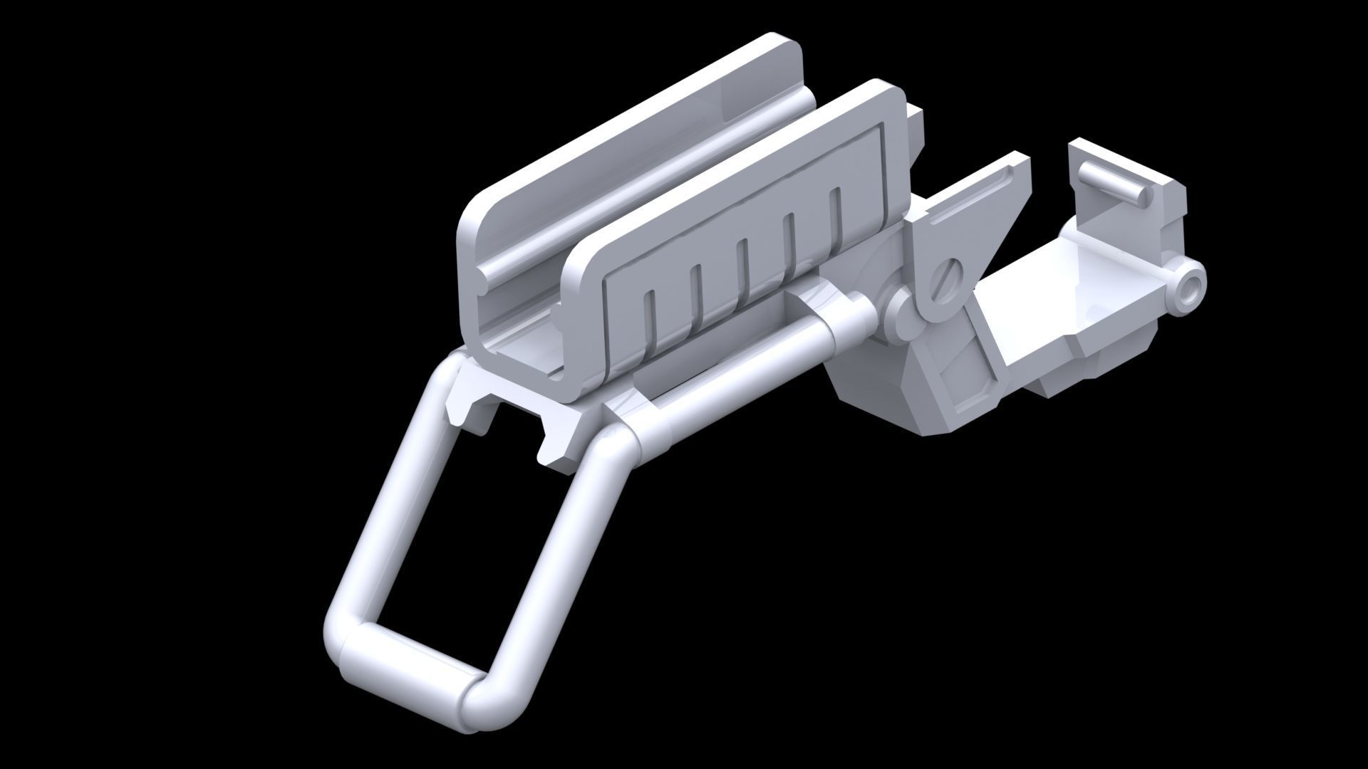 MG Beam Shot Rifle Full Equip for Sazabi Ver Ka 3D print model_14