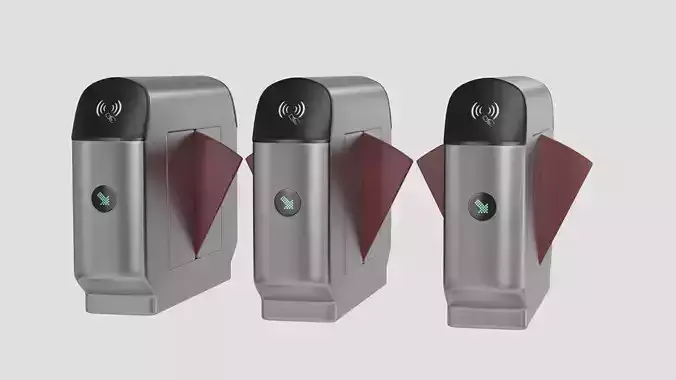 Subway Security Barrier Gate Turnstile Access Barrier