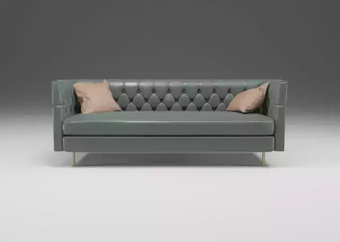 sofa 3 seater 3d modeling