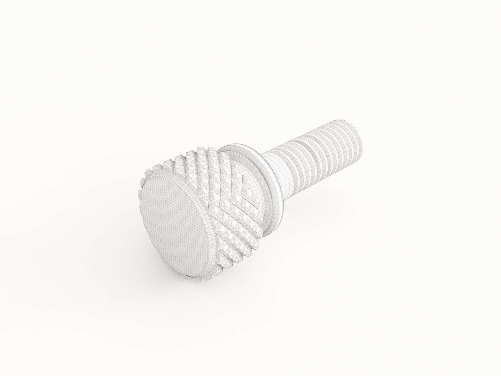 Screw 63 3D model_3
