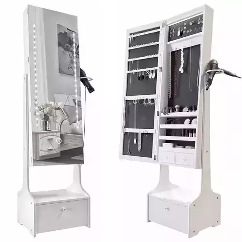Mirror Organizer Cabinet