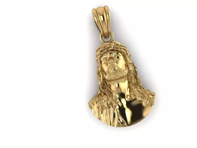PENDANT GOD 3D print model_0