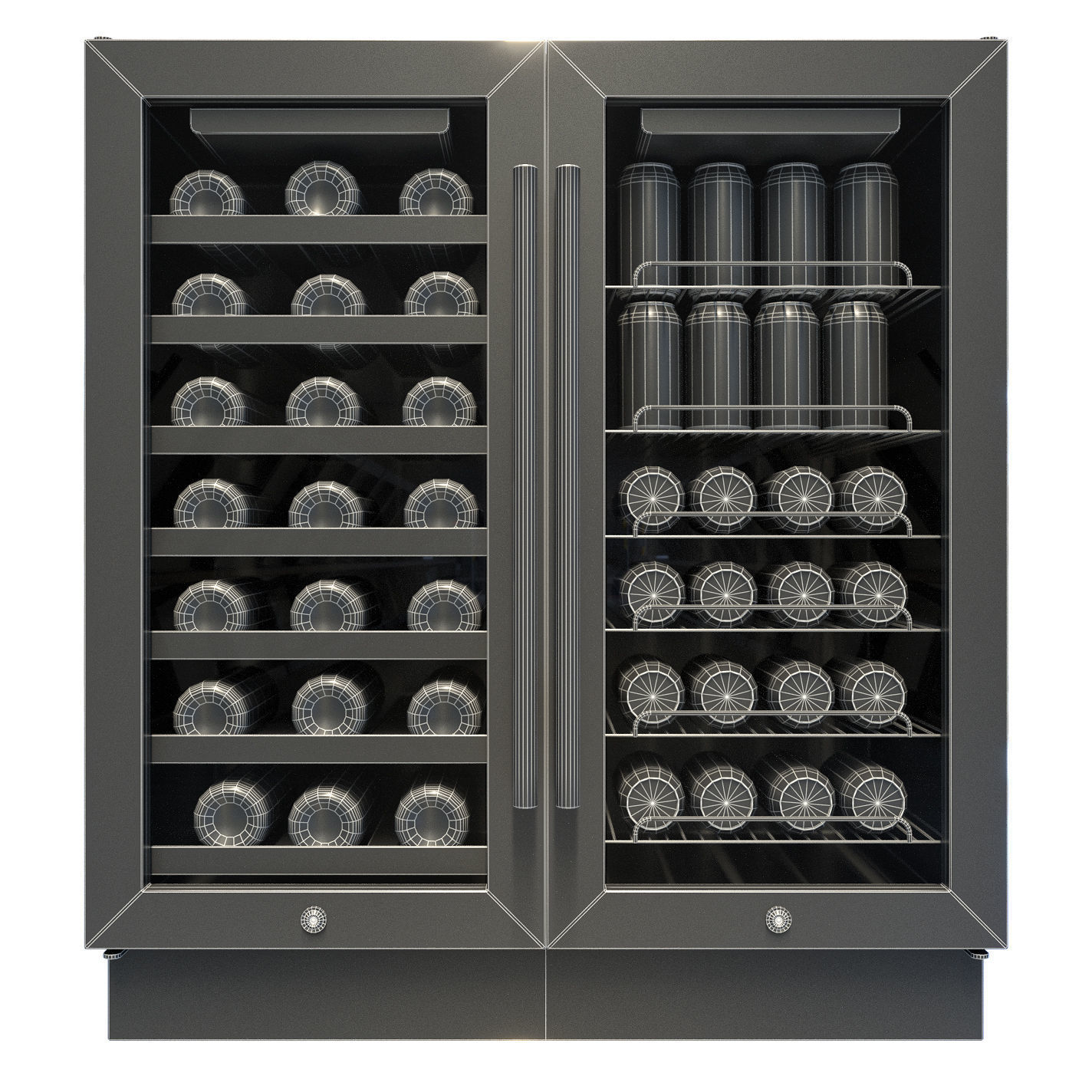 Wine and Beverage Refrigerators 3D model_2