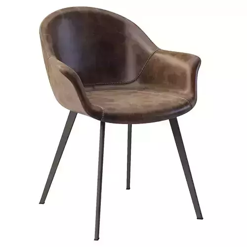 Dublin Mid-Century Modern Dining Tub Chair