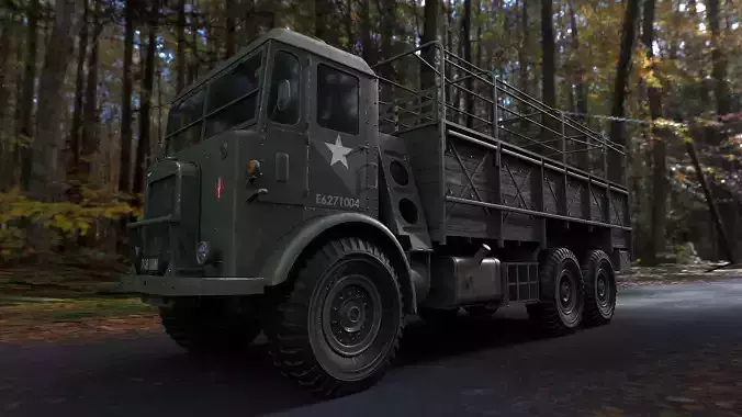Old World War 2 Truck