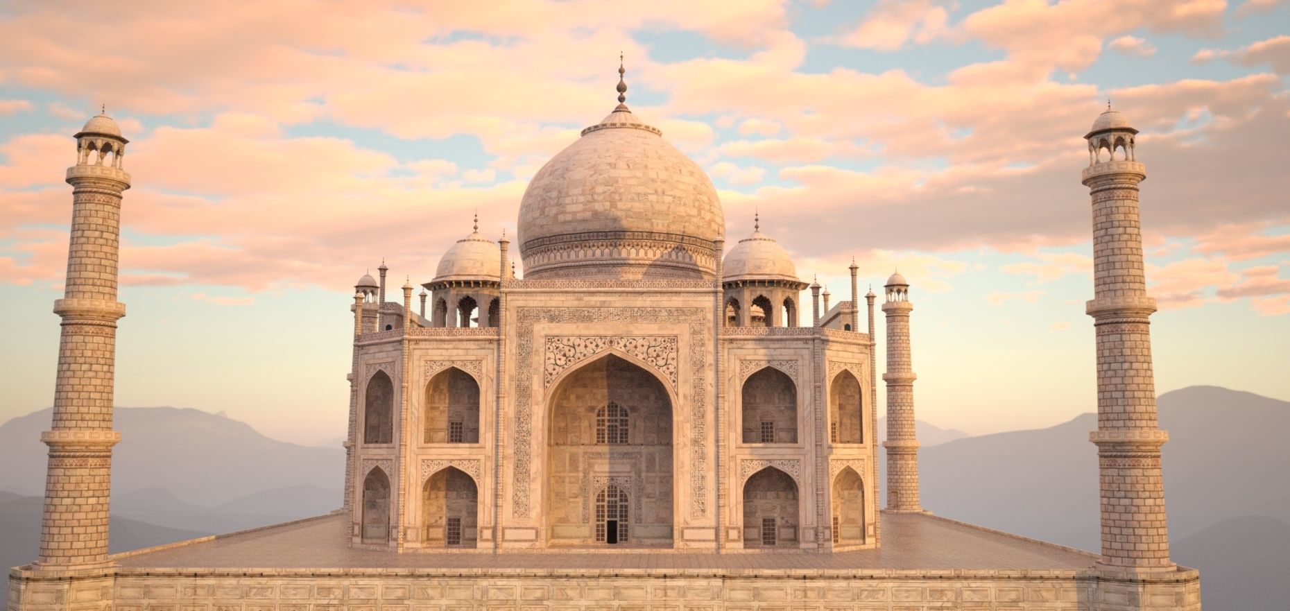 Taj Mahal 3D model_1
