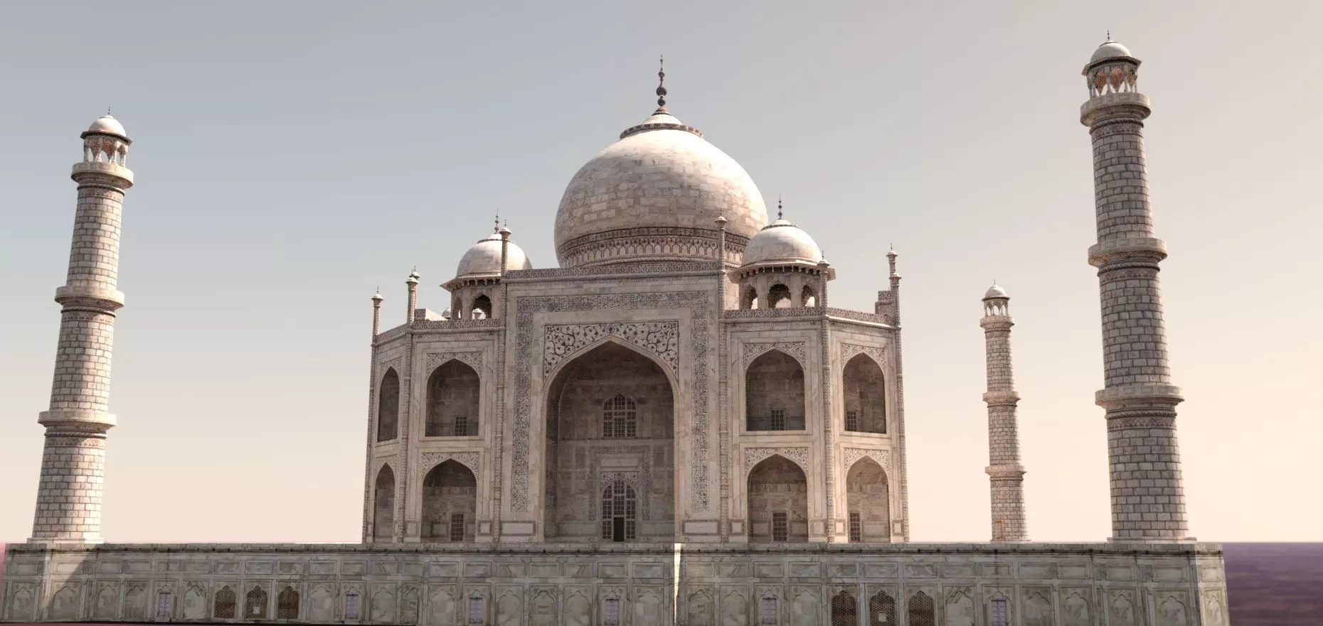 Taj Mahal 3D model_0