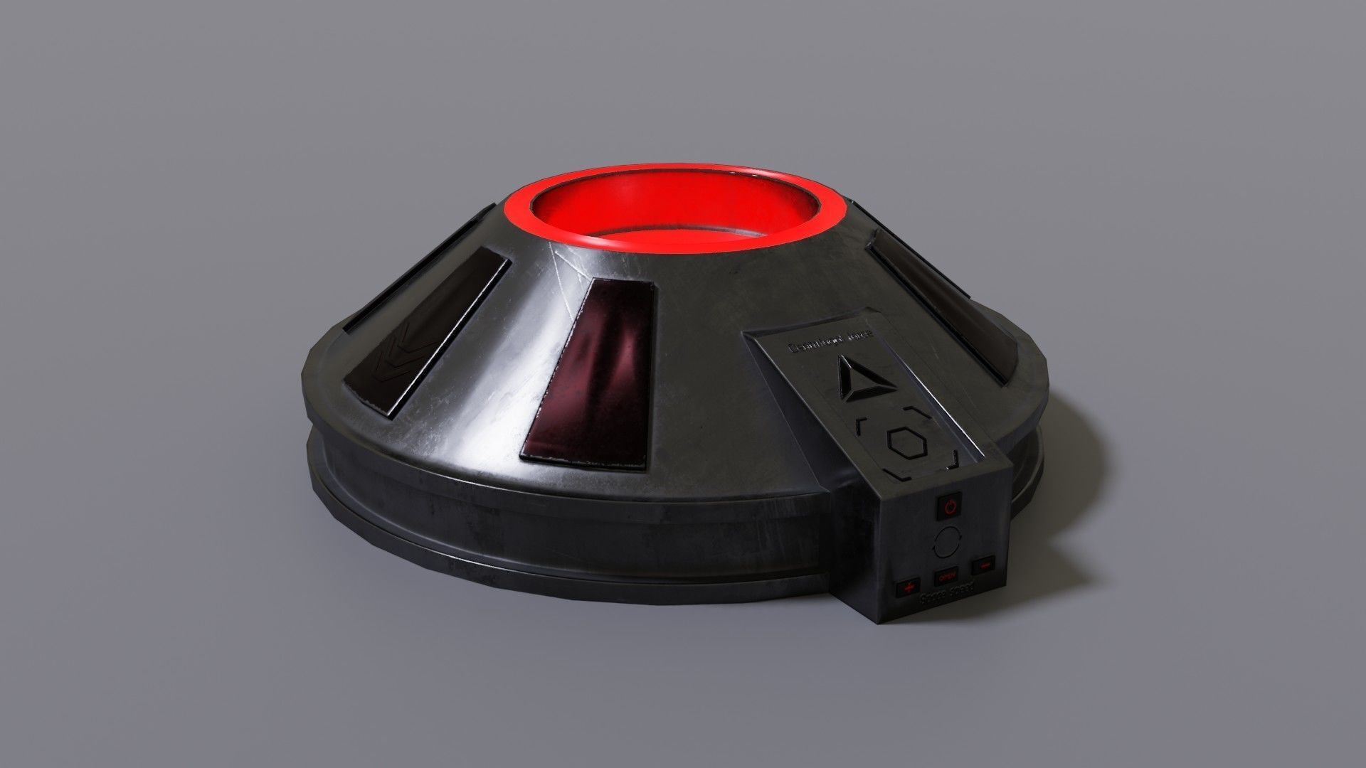 Gravity device Low-poly 3D model_15