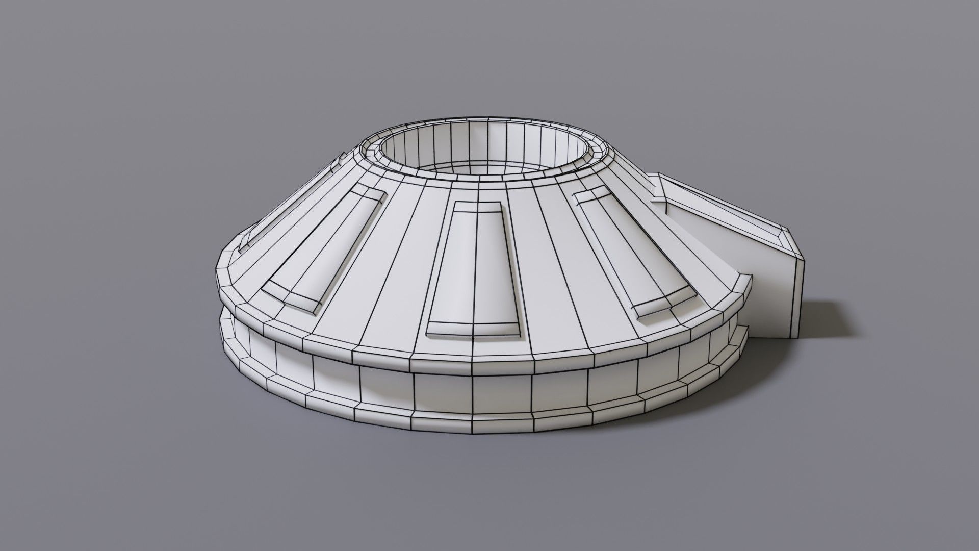 Gravity device Low-poly 3D model_21