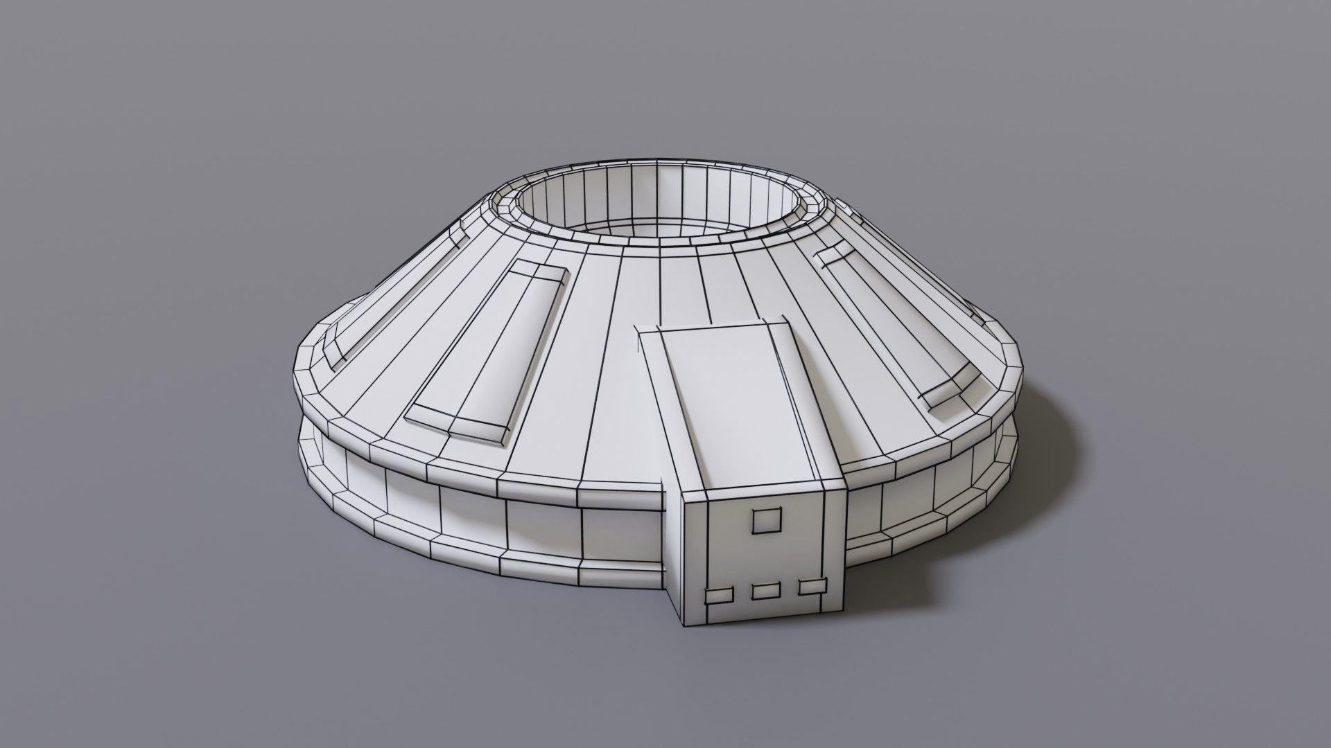 Gravity device Low-poly 3D model_31