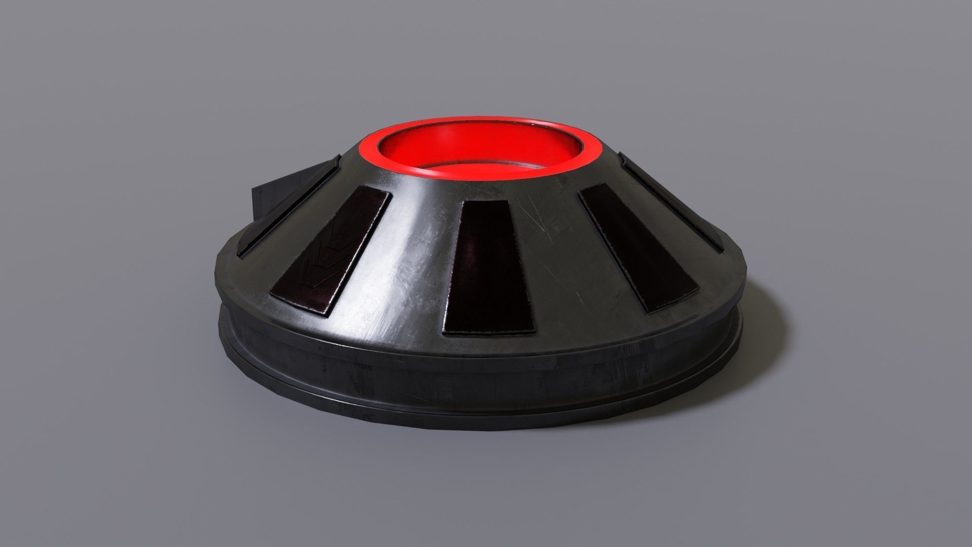 Gravity device Low-poly 3D model_9