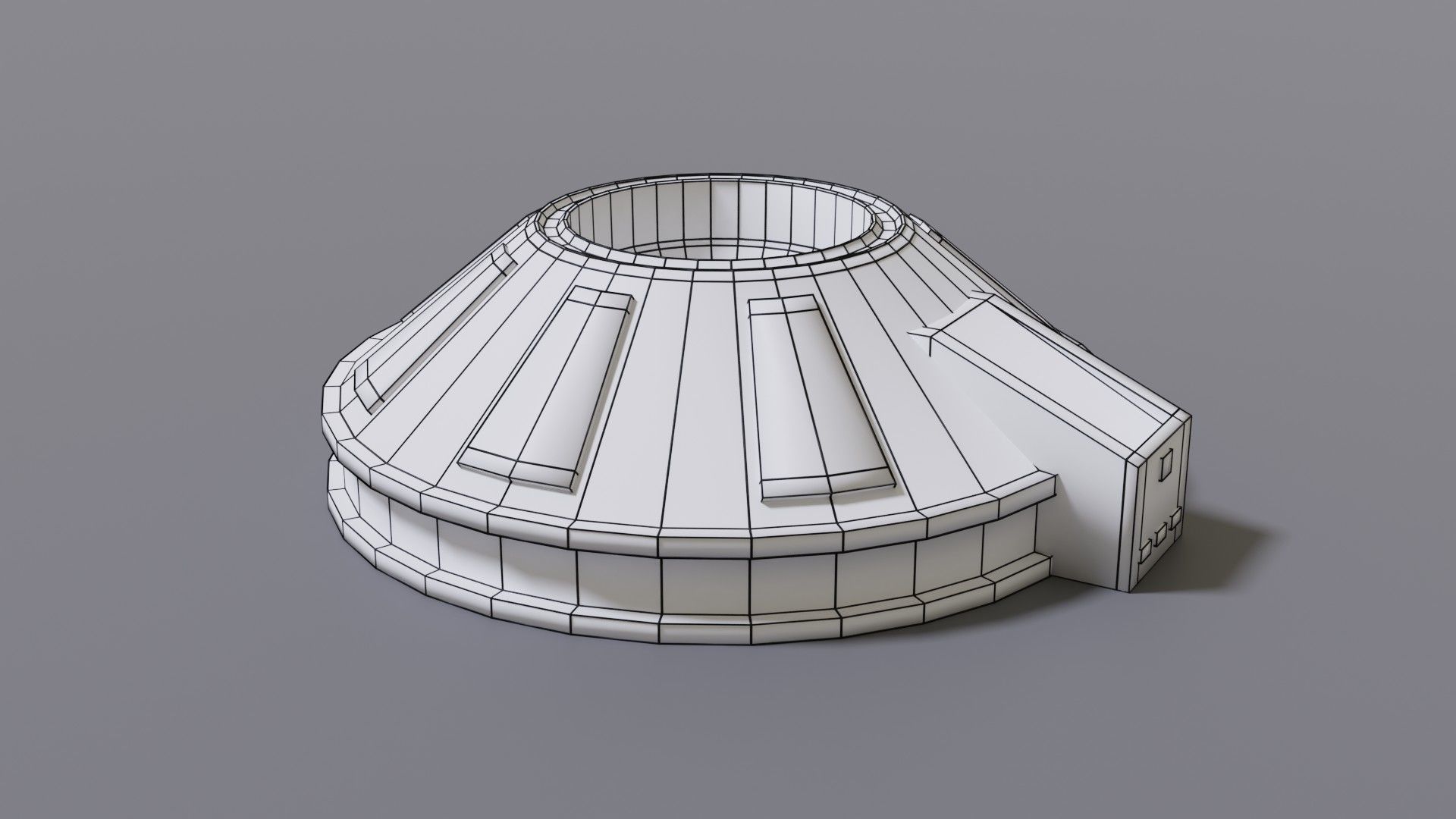 Gravity device Low-poly 3D model_19