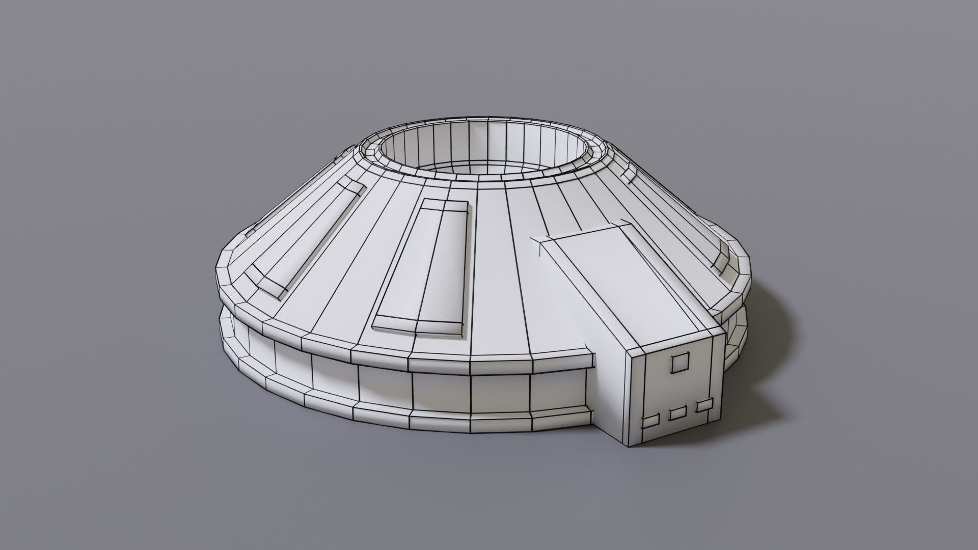 Gravity device Low-poly 3D model_32