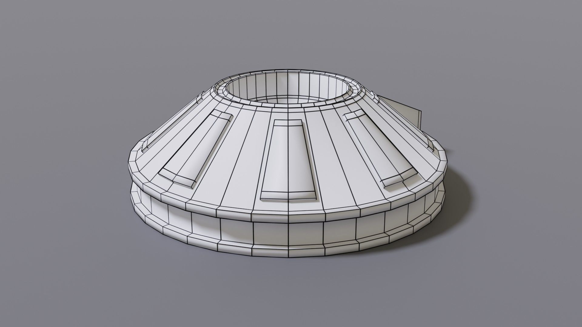 Gravity device Low-poly 3D model_23