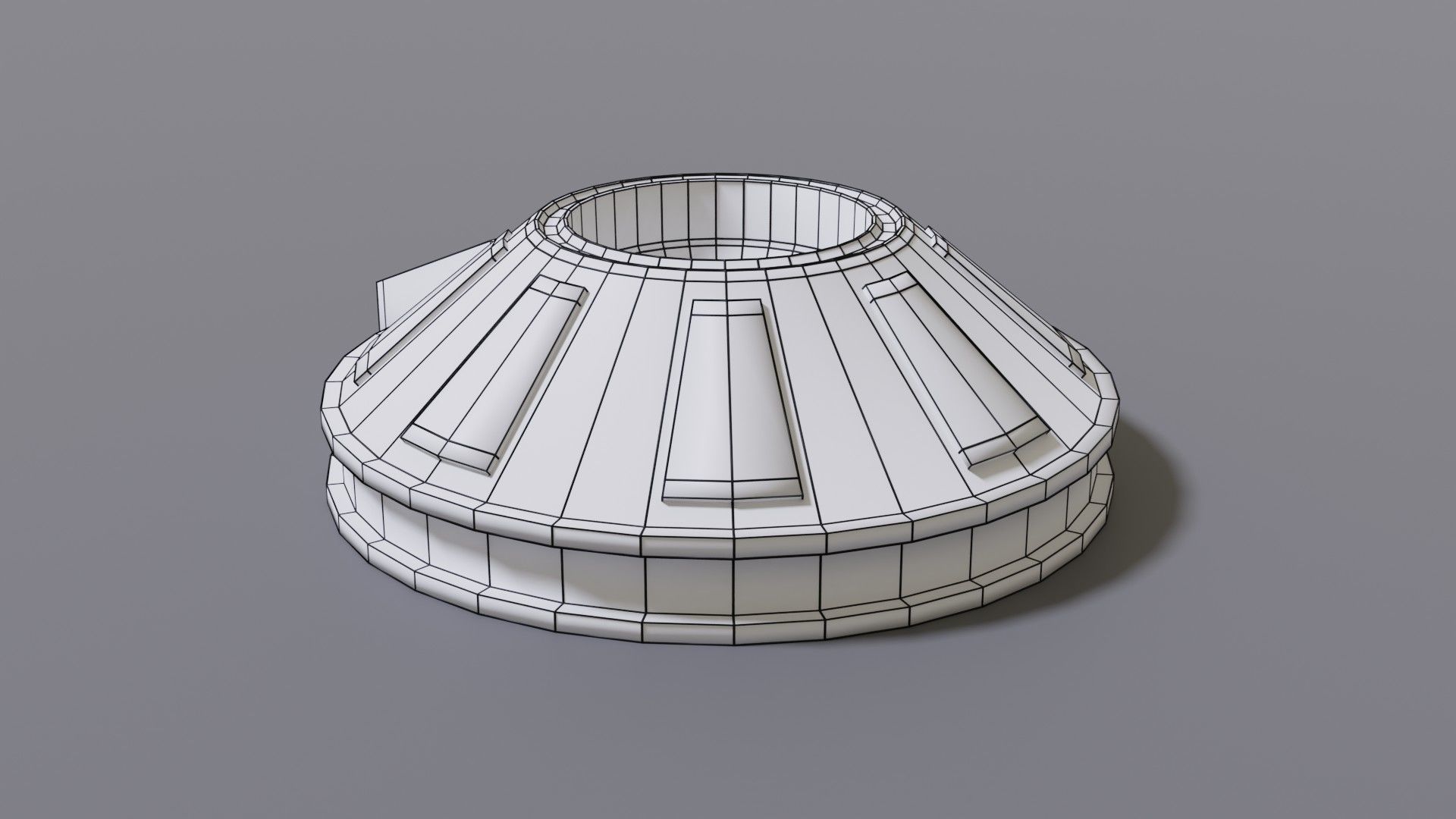 Gravity device Low-poly 3D model_26