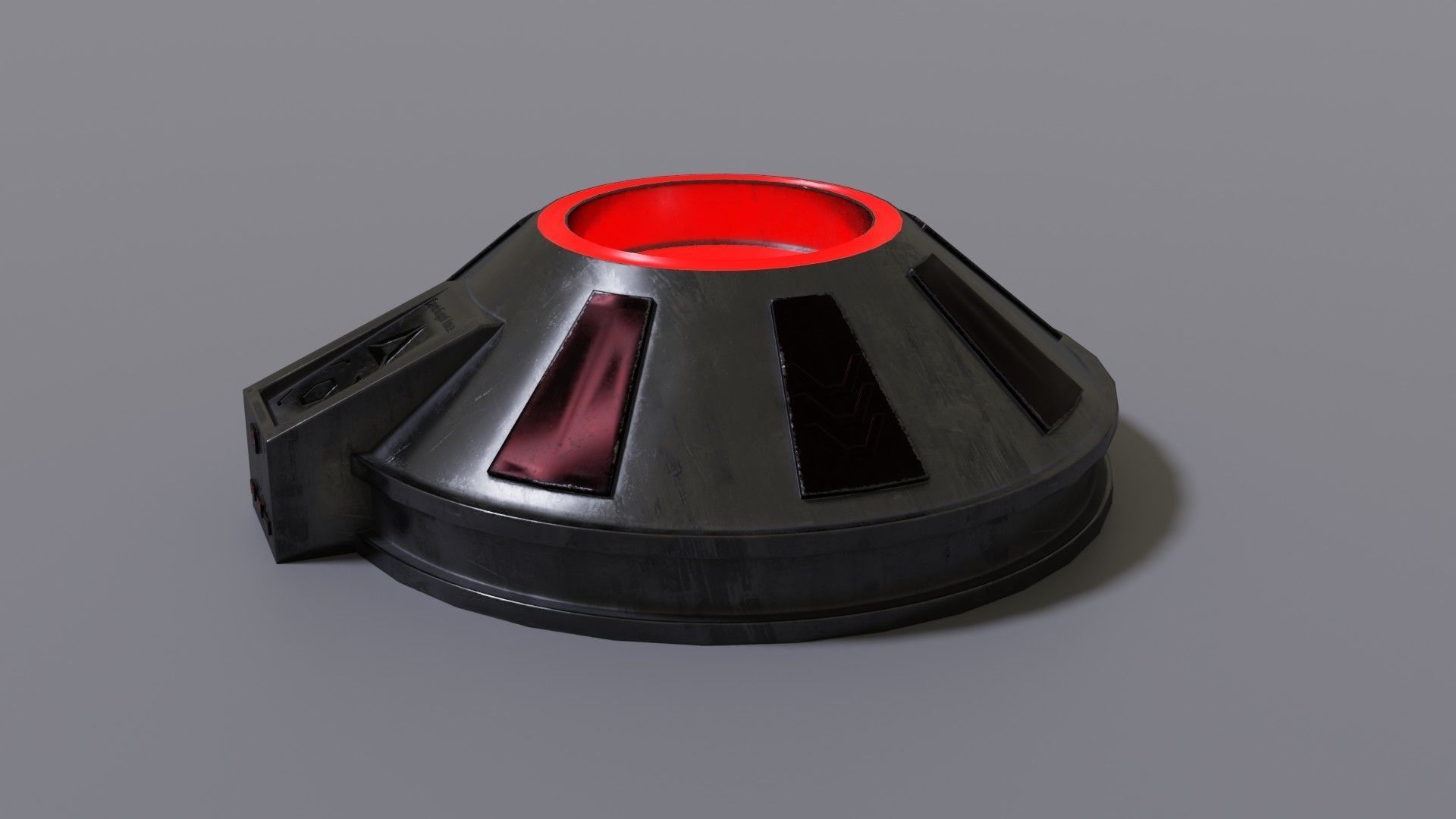 Gravity device Low-poly 3D model_11