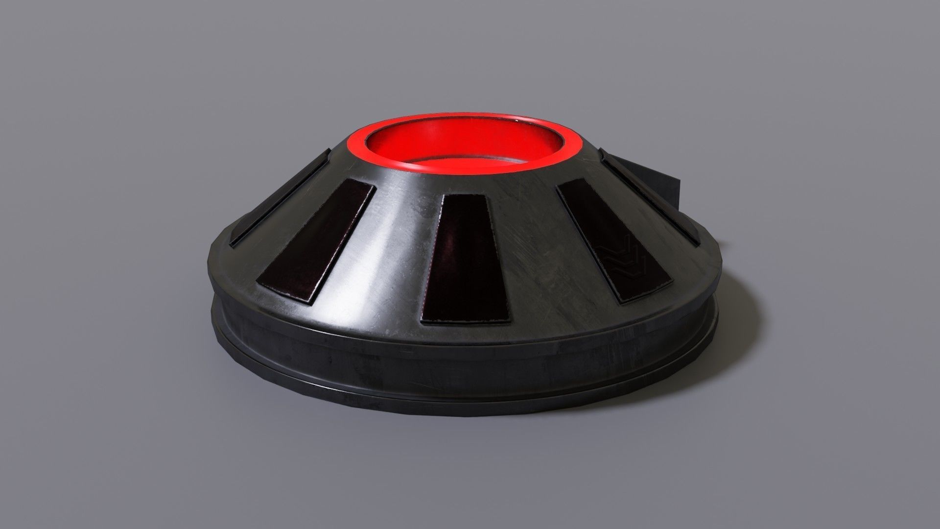 Gravity device Low-poly 3D model_6