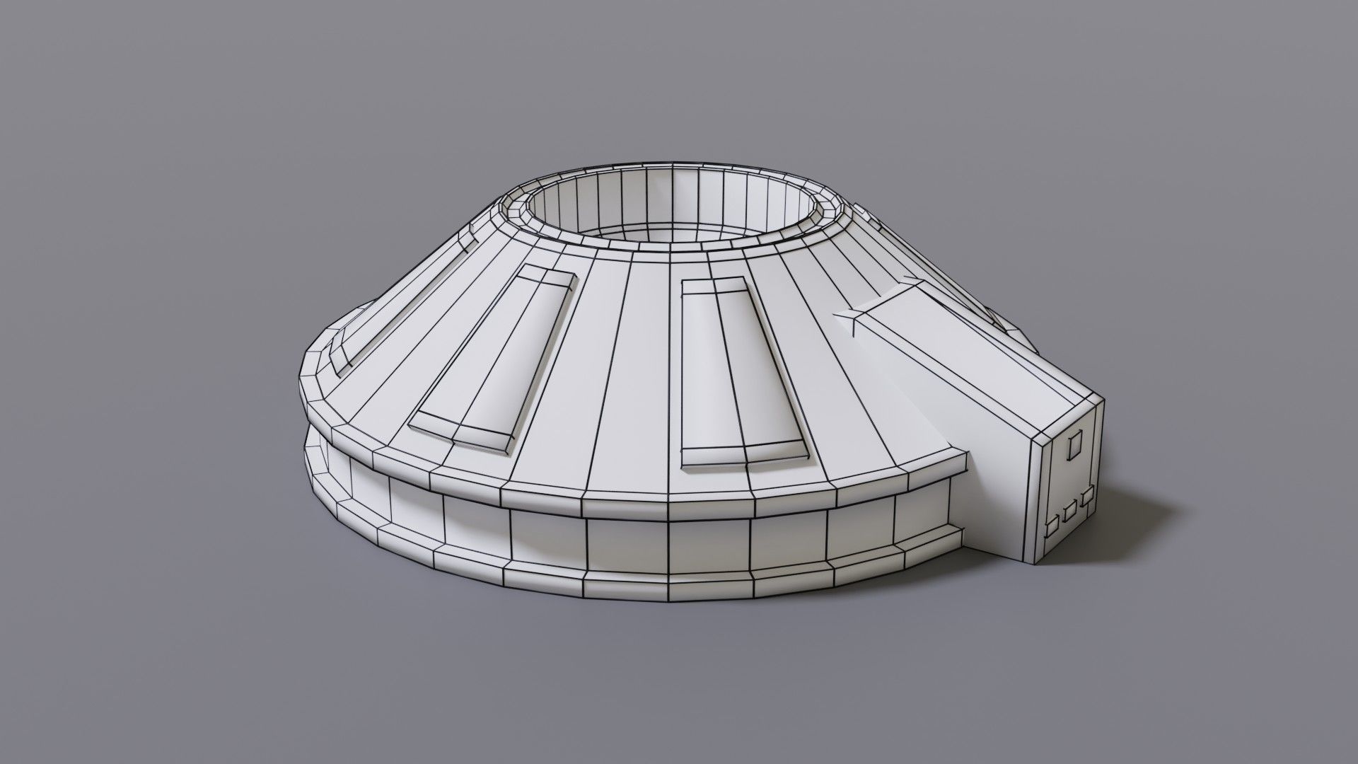 Gravity device Low-poly 3D model_18