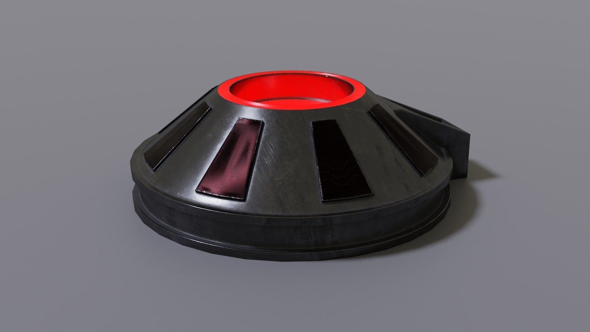 Gravity device Low-poly 3D model_5