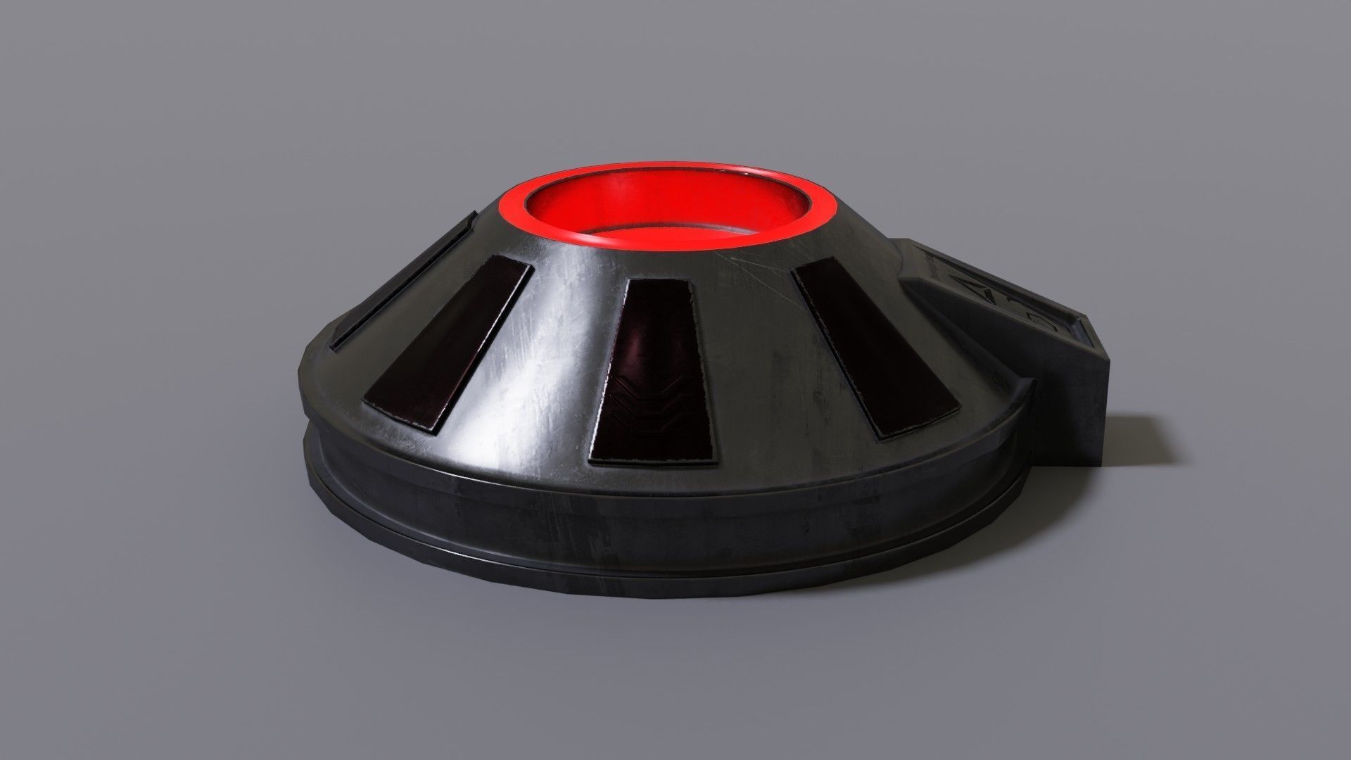 Gravity device Low-poly 3D model_4