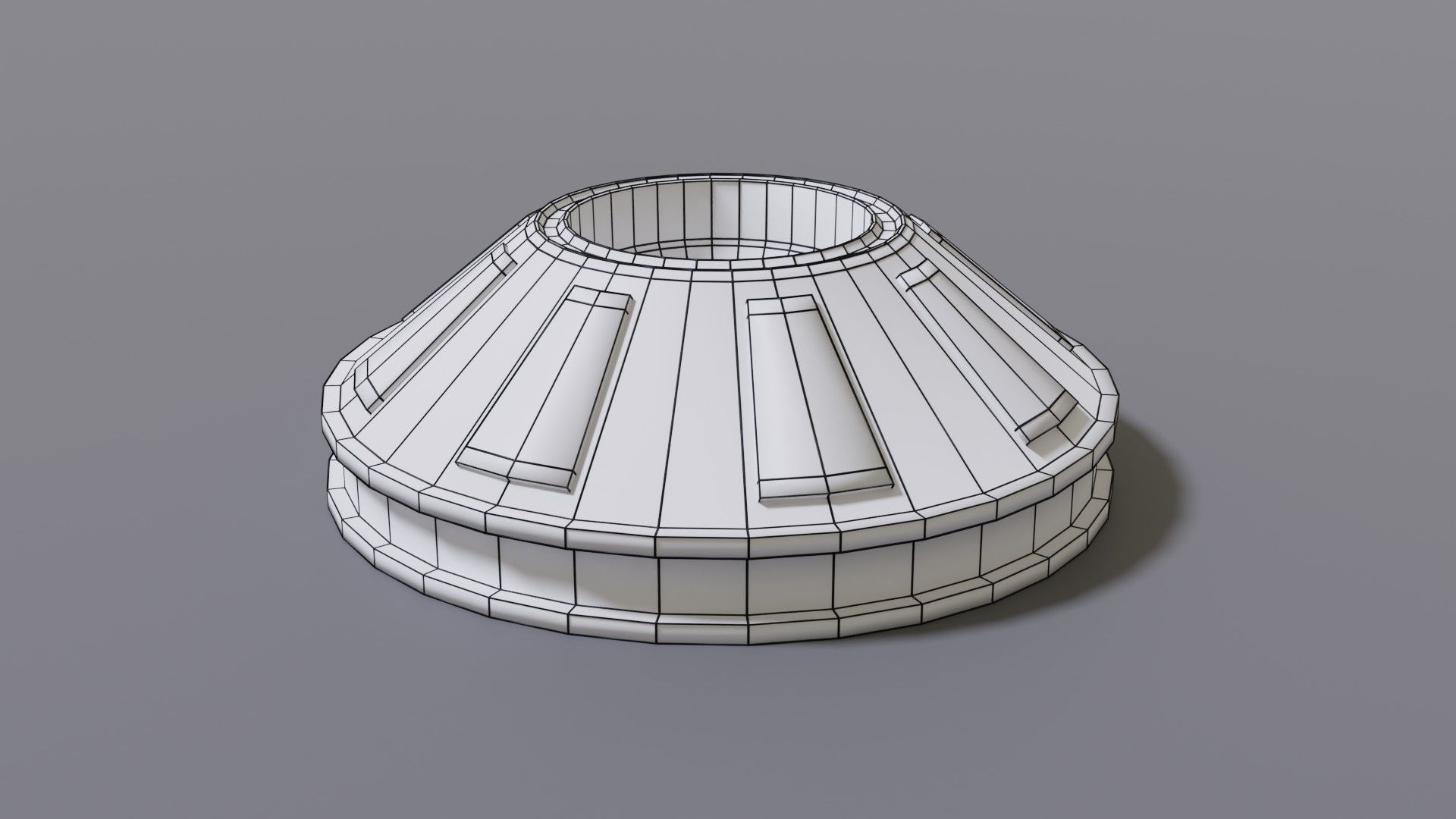 Gravity device Low-poly 3D model_25