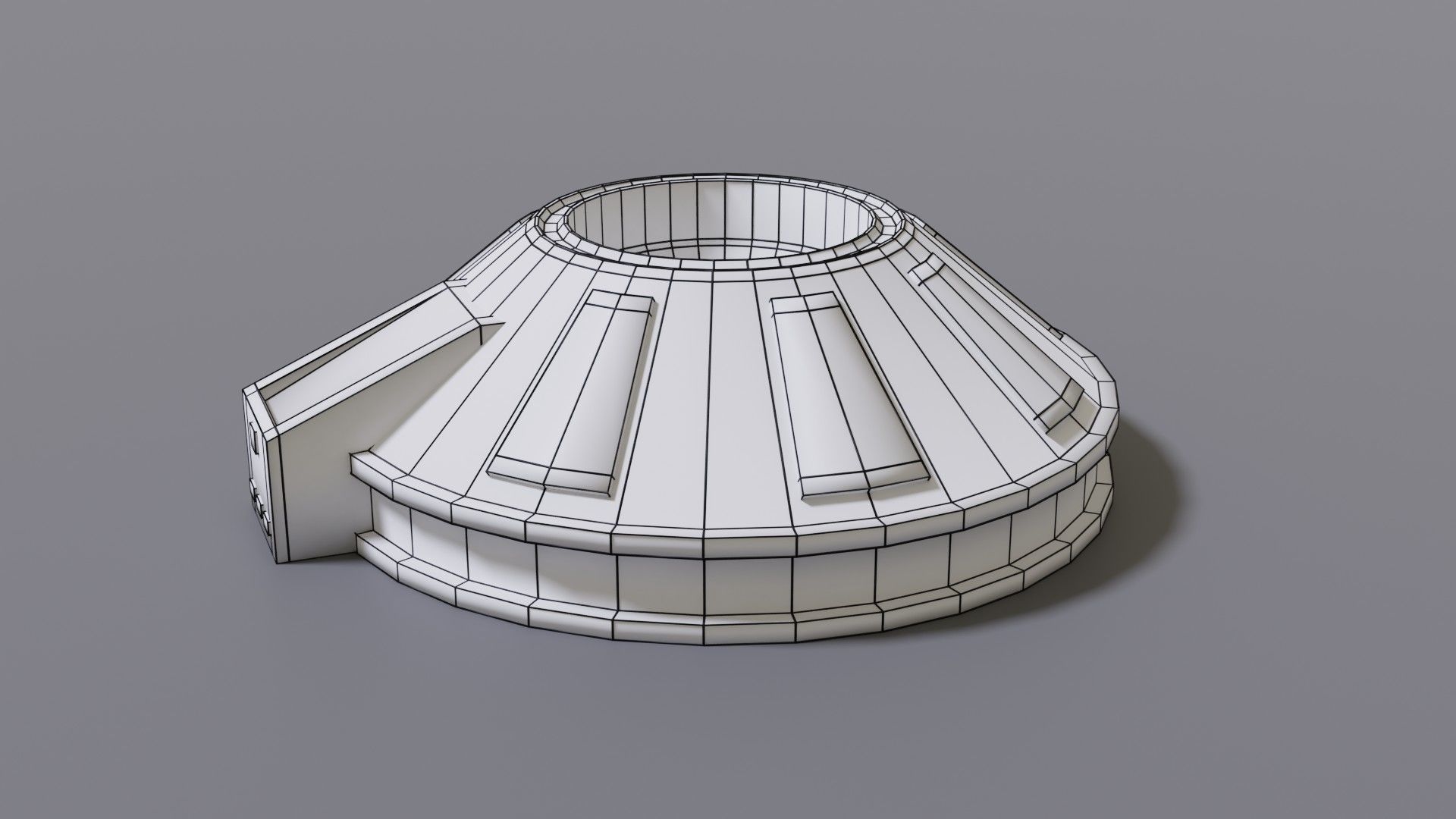 Gravity device Low-poly 3D model_28