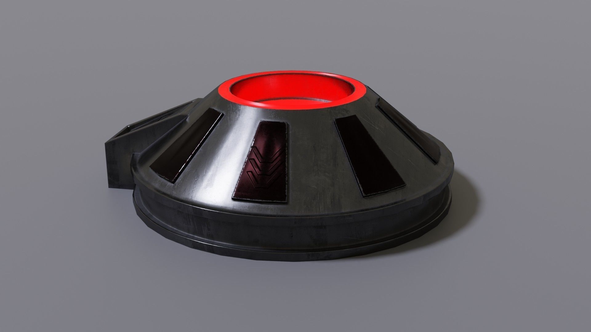 Gravity device Low-poly 3D model_10