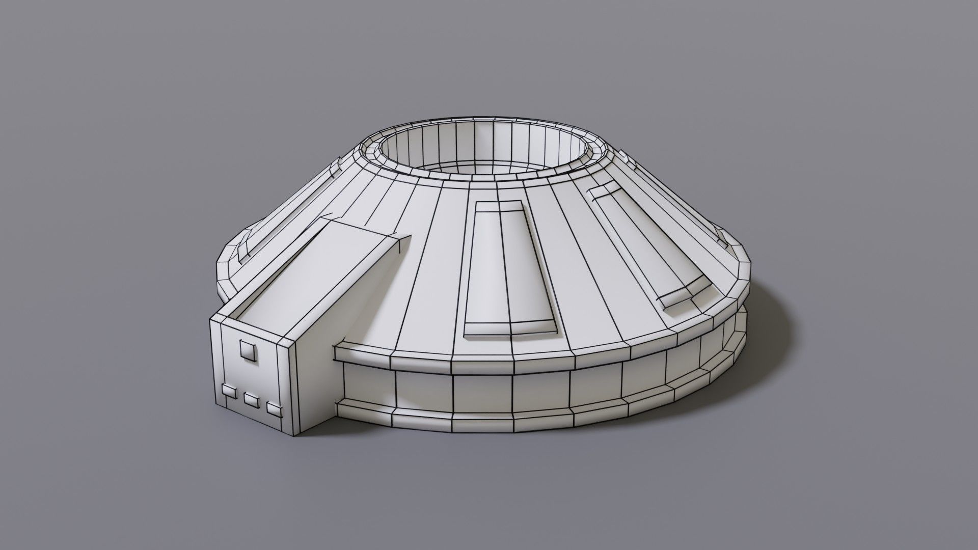 Gravity device Low-poly 3D model_29